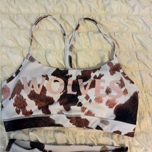 Darc Sport SHE cow print Sports bra